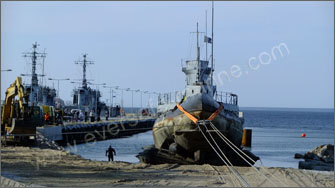 Estonia submarine haul out project